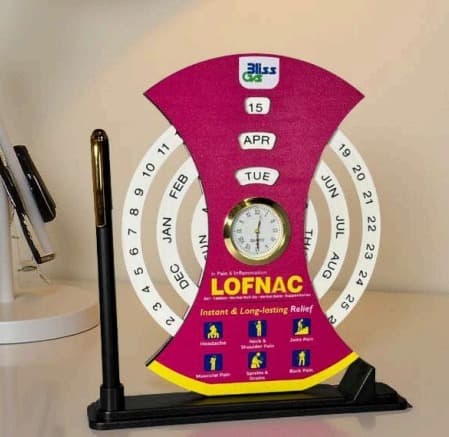 Laser-cut acrylic promotional display stand by SV Gifts & Photo Lab